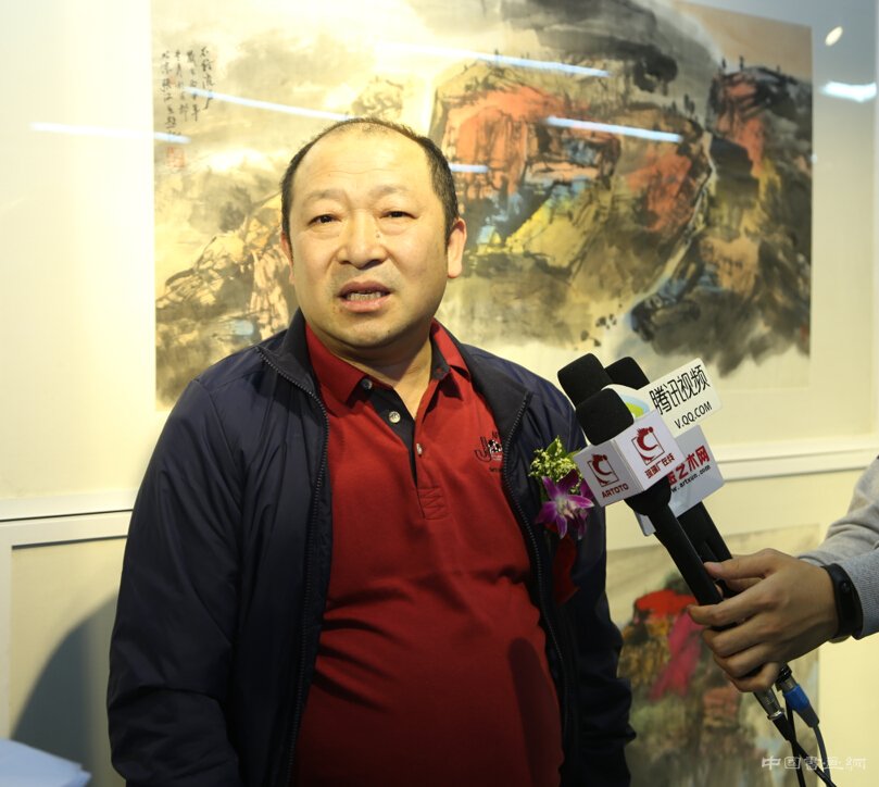 1.jpg “意界幽然·張江山水作品展” 4月12日在博寶美術館開幕