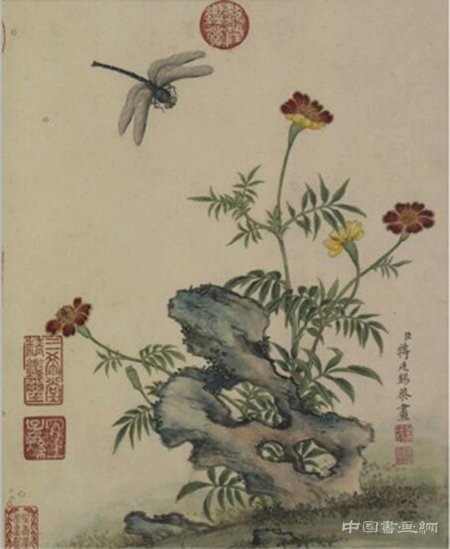 中國嘉德2017春拍精品預覽,巧繪珍窯若寫生——記清乾隆粉彩過枝芙蓉花蜻蜓