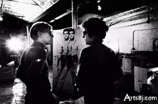 安迪沃霍爾:我終于知道迪倫拿我那張貓王干什么了