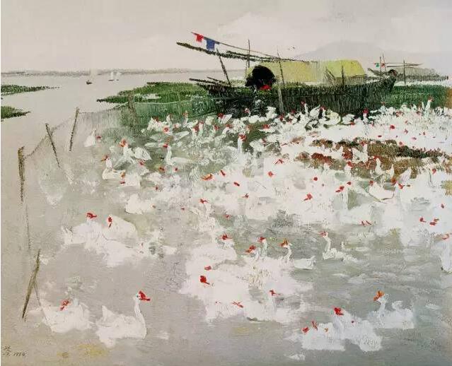 吳冠中筆下的祖國河山