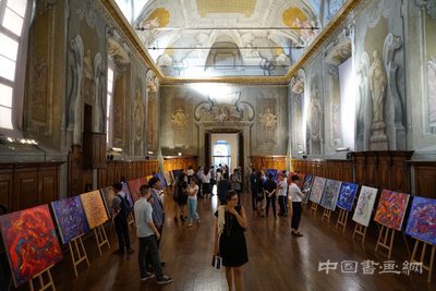 “聶婧婧:Nini的快樂幻想”在意大利達芬奇國家科技博物館開幕