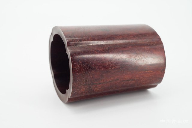 紫檀老料筆筒