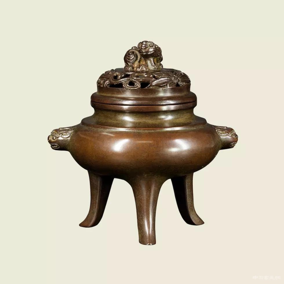 三足貔貅熏爐