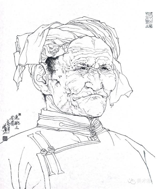 繪畫小課堂| 古人今人,男人女人,白描人物怎么畫?一一擊破