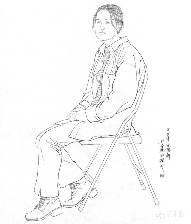 繪畫小課堂| 古人今人,男人女人,白描人物怎么畫?一一擊破