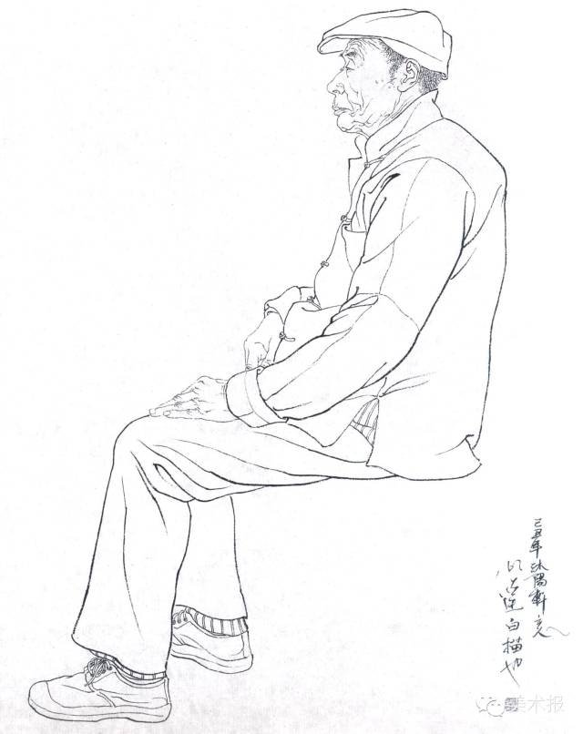 繪畫小課堂| 古人今人,男人女人,白描人物怎么畫?一一擊破