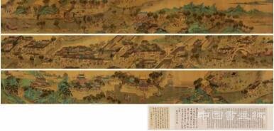 仇英(款)《清明上河圖》拍得143.75萬元
