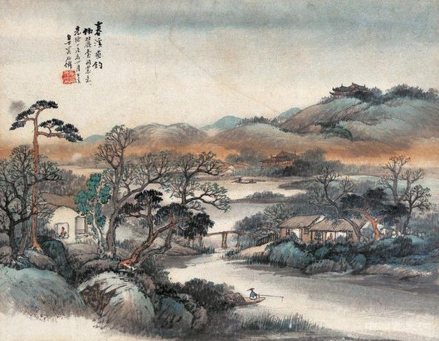 吳石仙畫集 欣賞