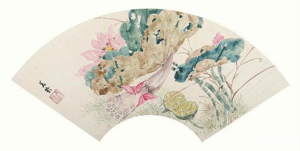 宋美齡的國畫造詣及其山水畫作欣賞