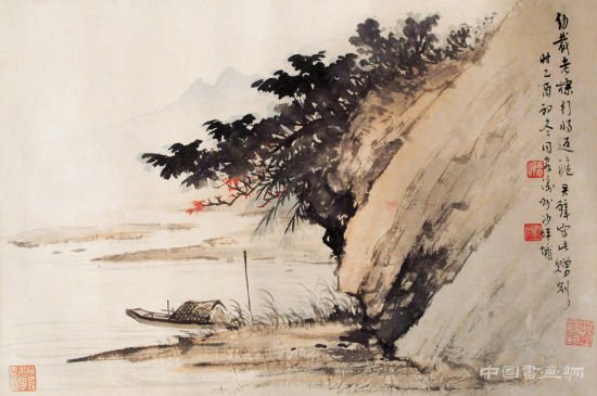 宋美齡的國畫造詣及其山水畫作欣賞