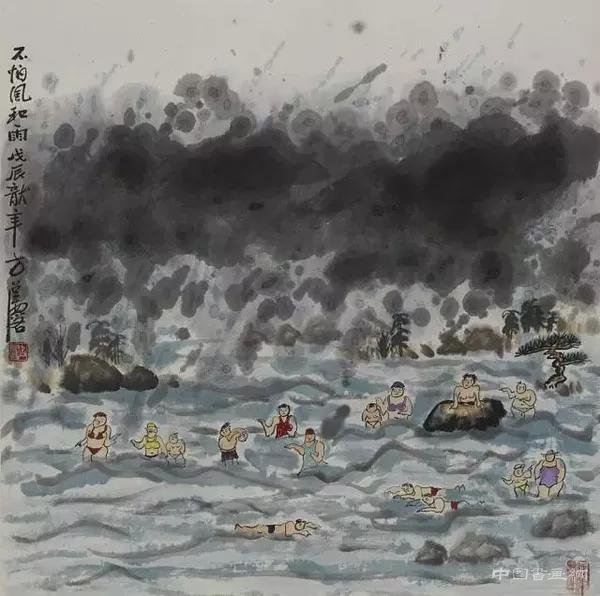 方召麐繪畫作品欣賞