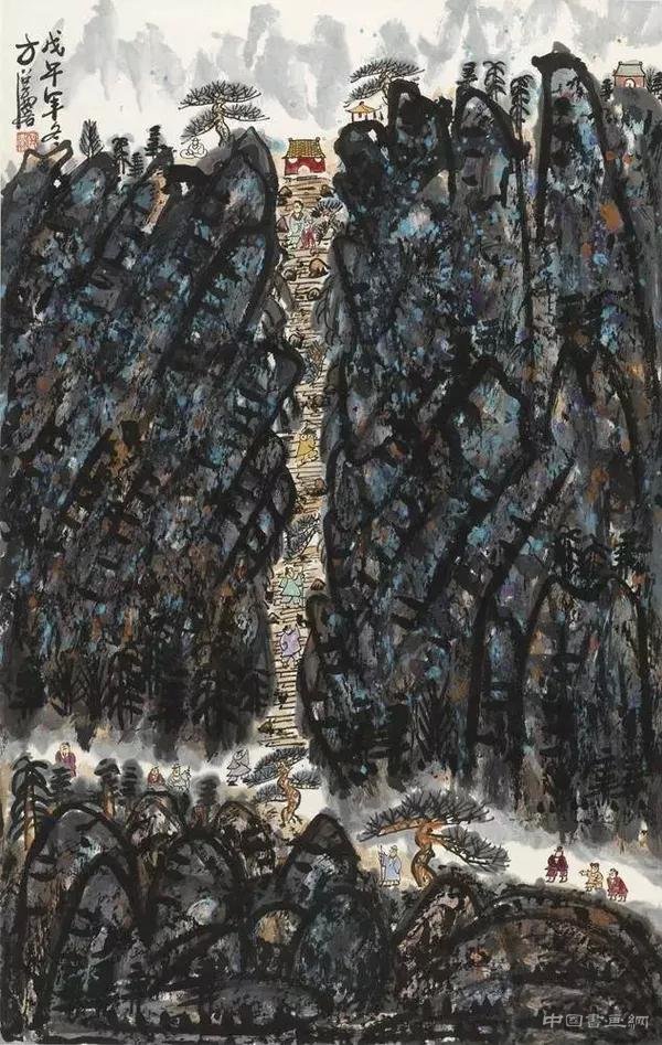 方召麐繪畫作品欣賞