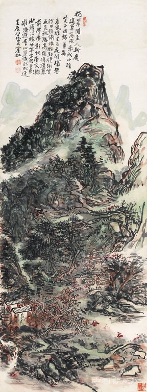 黃賓虹 ?挹翠閣落成志慶圖