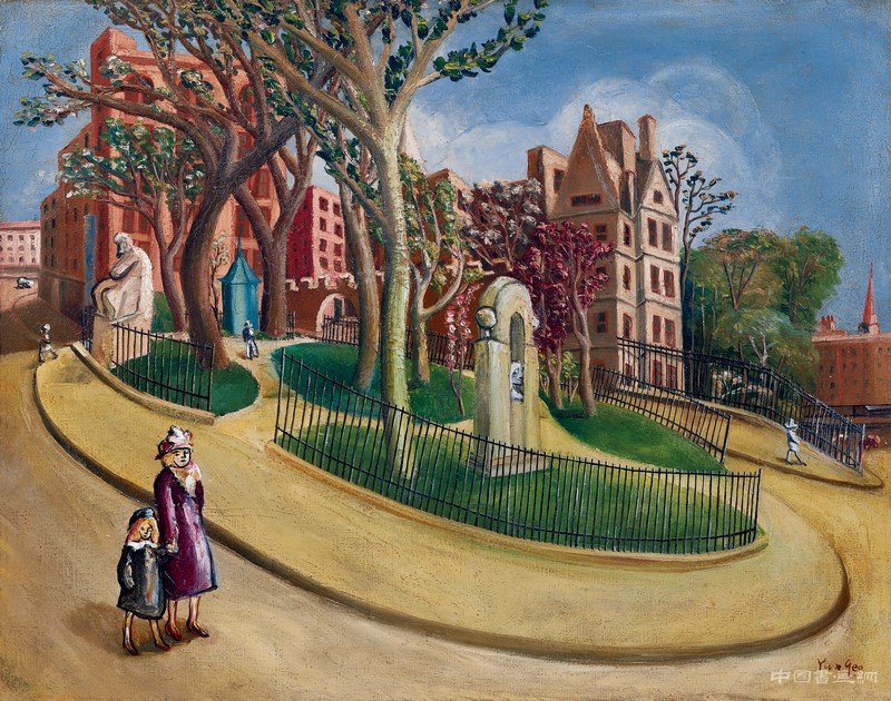 公園漫步(巴黎索邦神學院廣場)