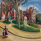 公園漫步（巴黎索邦神學(xué)院廣場(chǎng)）