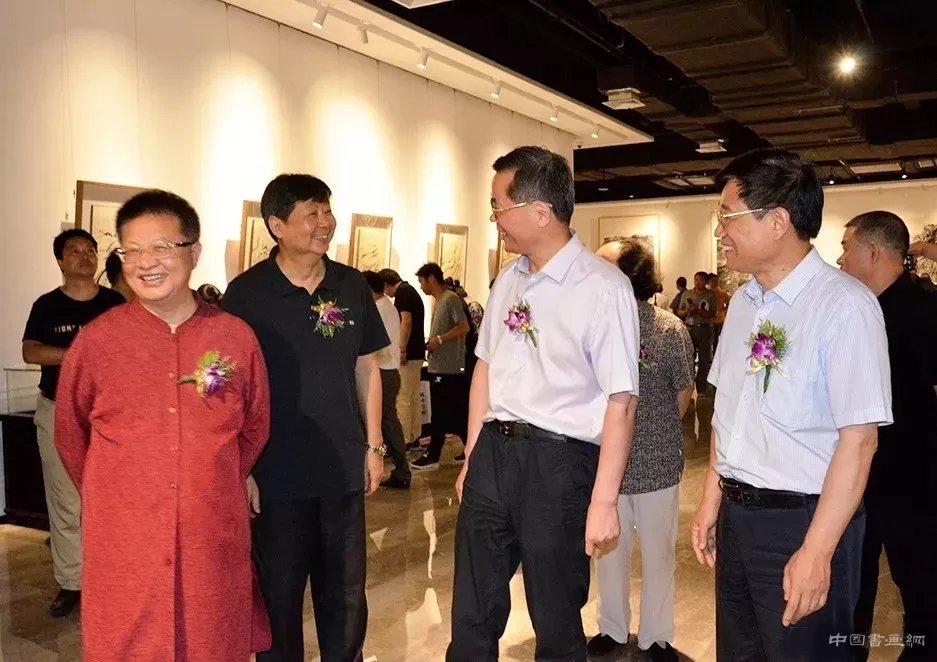 “墨許山河”曾來德書畫藝術展亮相合肥