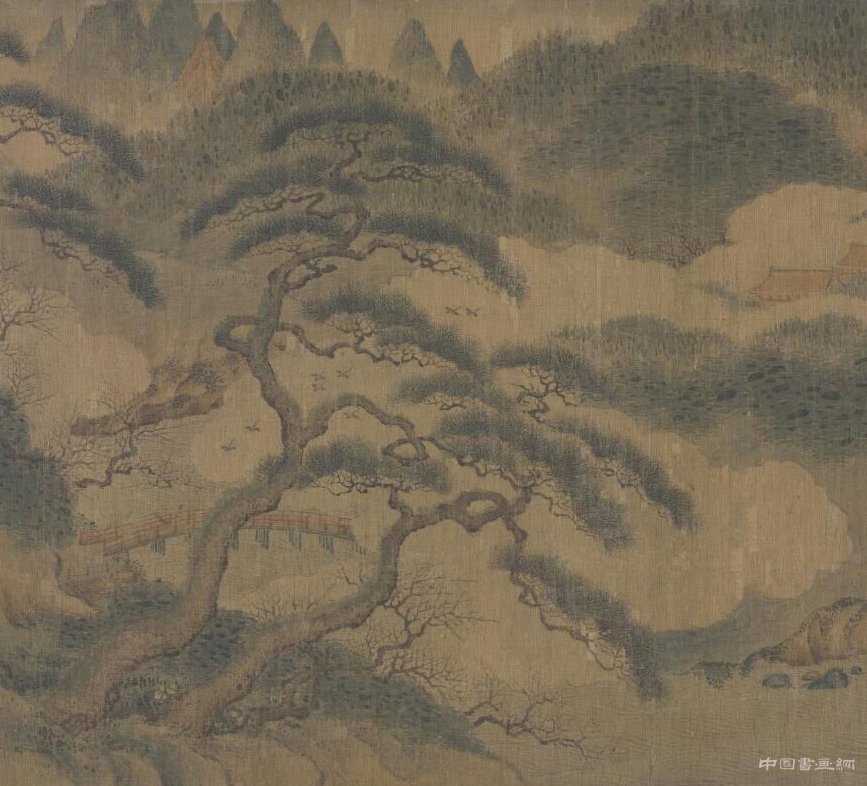 [南宋] 趙伯骕《萬(wàn)松金闕圖》卷