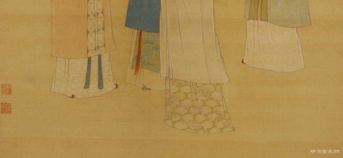 明 唐寅 王蜀宮妓圖軸