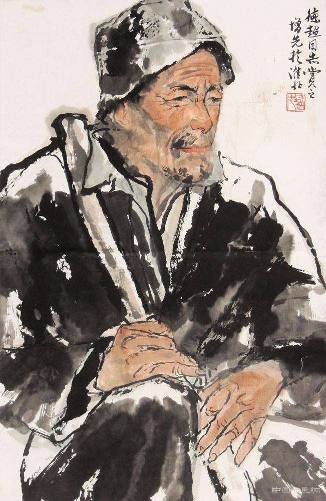 方增先的人物畫