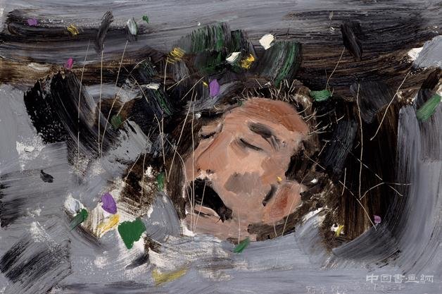 野草 2008年 吳冠中 61×91厘米 油畫 “中國美術館典藏活化系列展——鄉情·吳冠中百年誕辰紀念展”