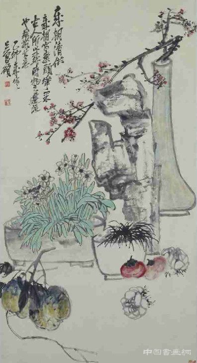 大器晚成的繪畫大師:吳昌碩