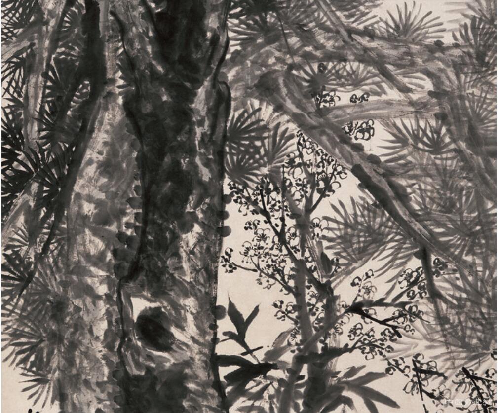 鄭孝胥《三友圖軸》欣賞