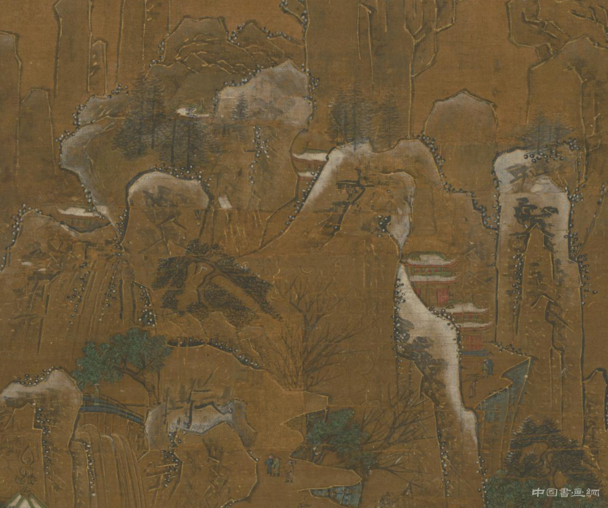 南宋 佚名《京畿瑞雪圖》紈扇