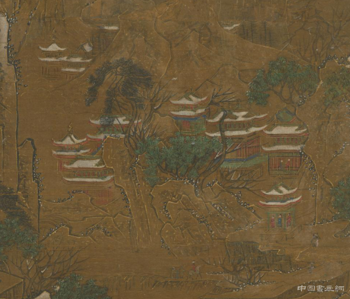 南宋 佚名《京畿瑞雪圖》紈扇