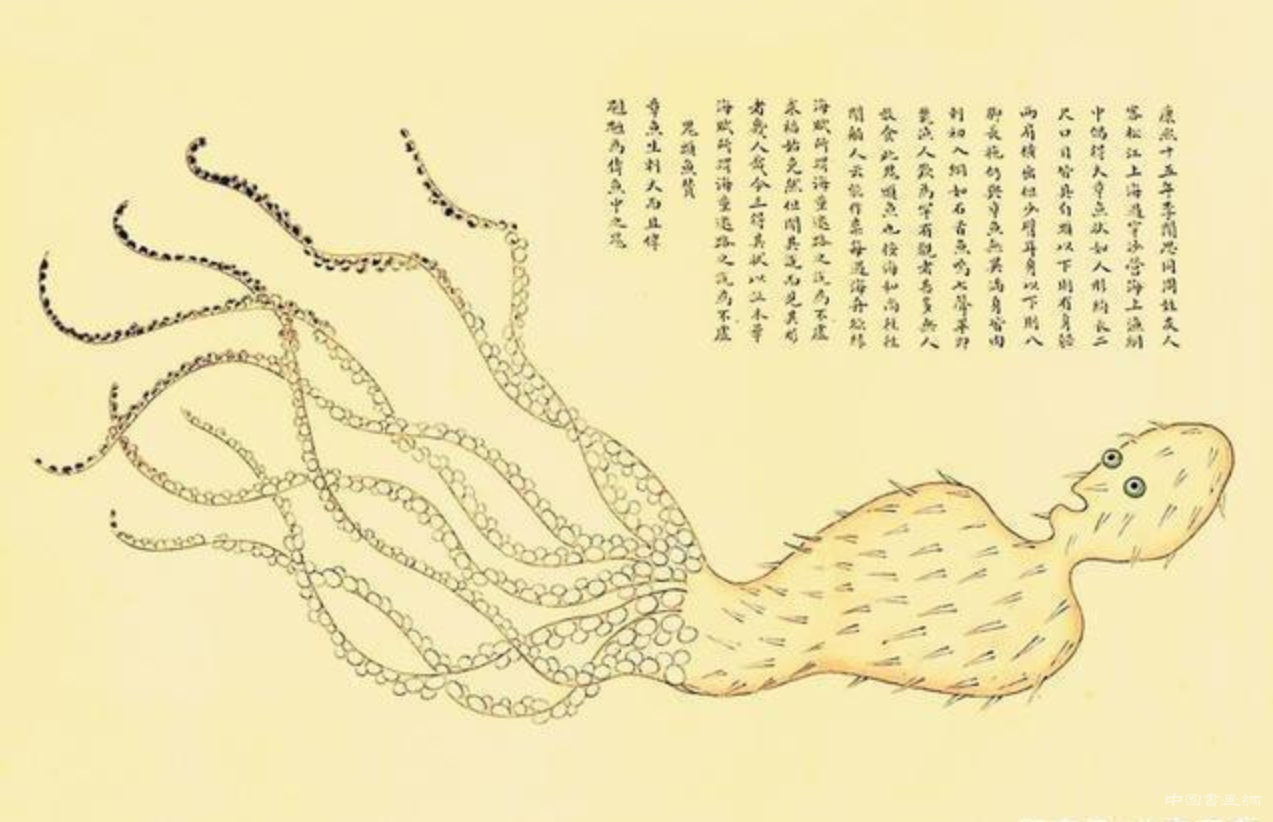 康熙年間的一本奇書,里面有300多種“怪物”,越看越可怕