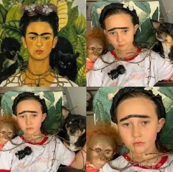 卷心菜豆子=蒙娜麗莎 外國網(wǎng)友隔離期藝術(shù)腦洞大開