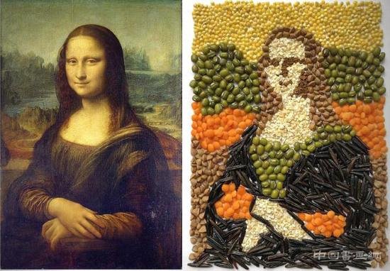 卷心菜豆子=蒙娜麗莎 外國網(wǎng)友隔離期藝術(shù)腦洞大開