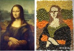 <b>卷心菜豆子=蒙娜麗莎 外國網友隔離期藝術腦洞大開</b>