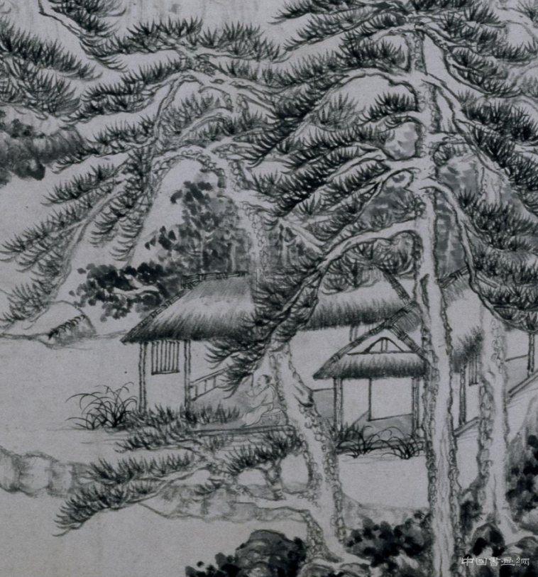 閉門即是深山 讀書隨處凈土：吳昌碩《山水》