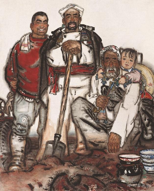 劉文西:一輩子把心思放在畫上,放在人民上