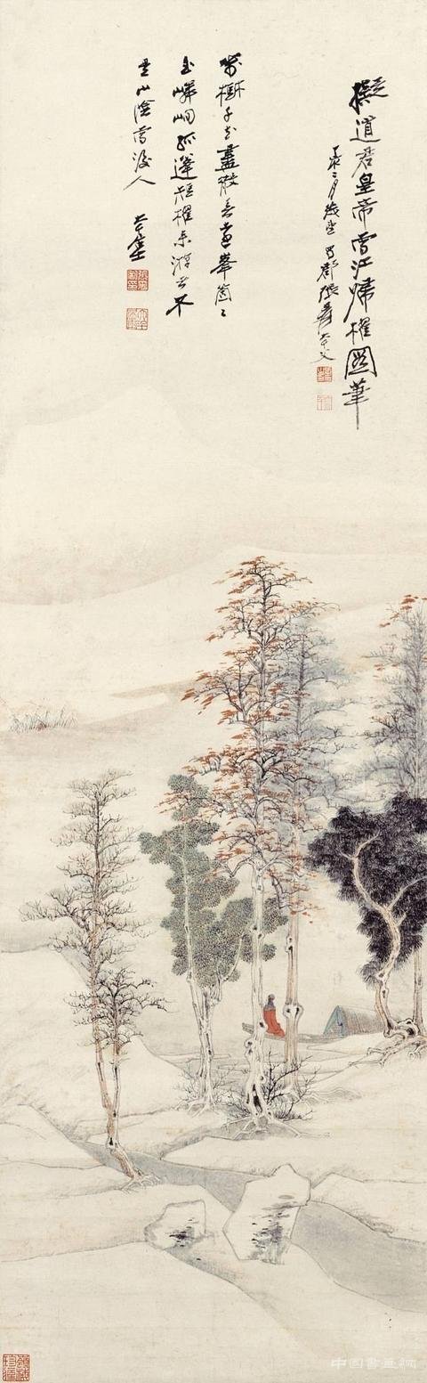 張大千:畫山水可以提高人之思想,培養人之情操