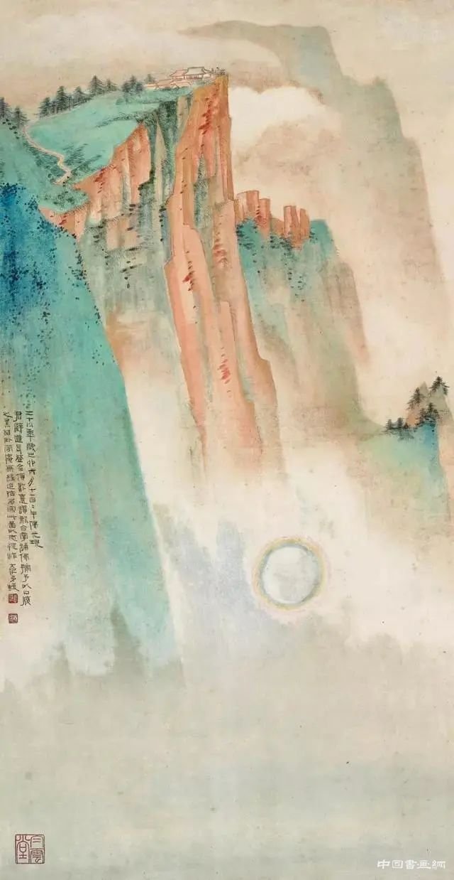 張大千:畫山水可以提高人之思想,培養人之情操