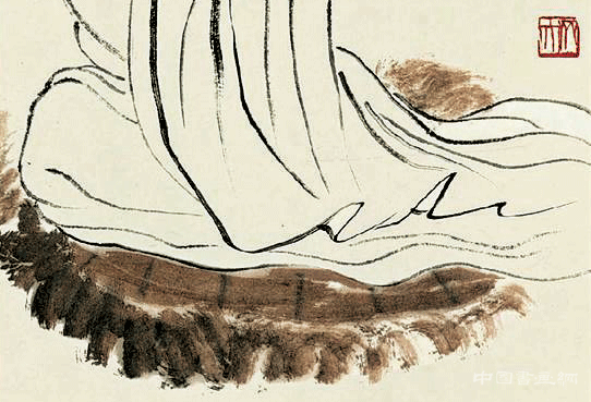 齊白石《白衣大士圖》的美好寓意