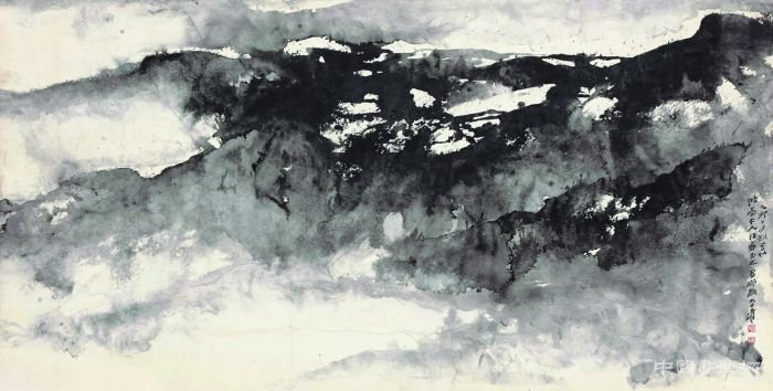 淺聊張大千潑墨潑彩山水藝術價值和收藏行情