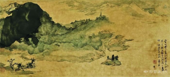 淺聊張大千潑墨潑彩山水藝術價值和收藏行情