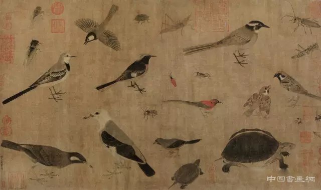 中國畫里的“草蟲”