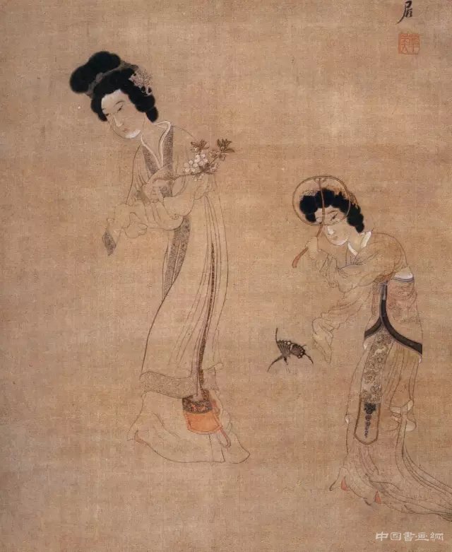 中國畫里的“草蟲”