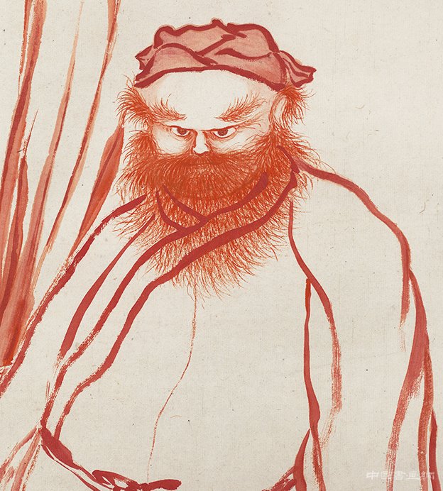 端午 用朱筆畫鐘馗于室 可辟邪