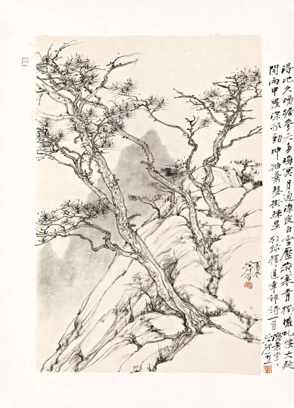 范治斌：寫(xiě)實(shí)造型與寫(xiě)意筆墨的交響 空靈透明的東方氣質(zhì)