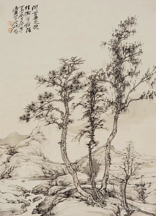 范治斌：寫(xiě)實(shí)造型與寫(xiě)意筆墨的交響 空靈透明的東方氣質(zhì)