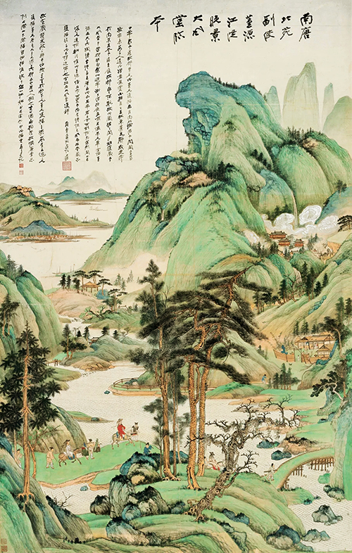 在《仙山樓閣》中追摹大唐盛世之霞光