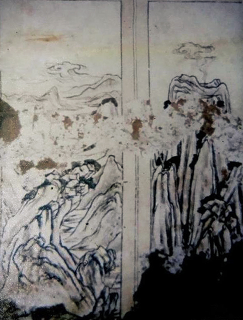 唐高祖李淵重孫墓道壁畫部分修復完