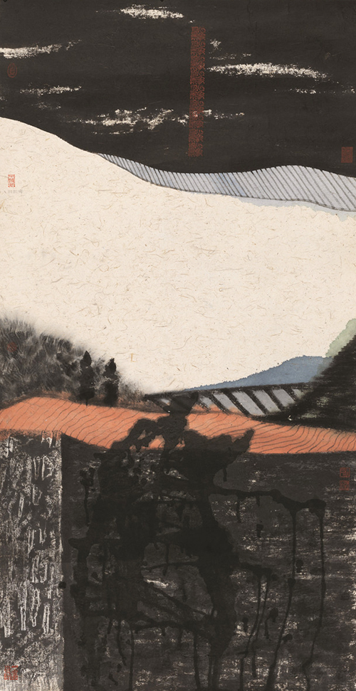 顏色的盡頭：杜松儒的水墨探索