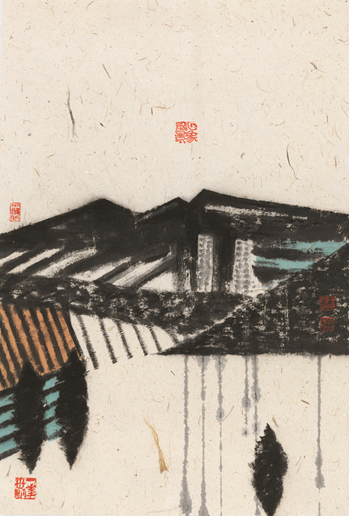 顏色的盡頭：杜松儒的水墨探索