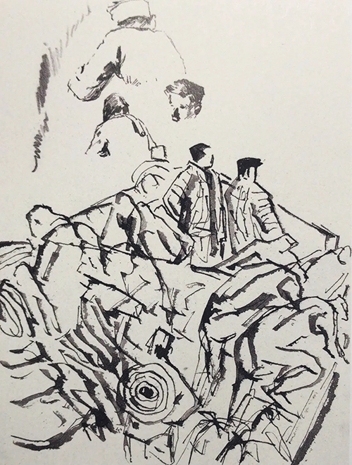 石魯巔峰之作《東渡》定稿現(xiàn)身華藝國(guó)際(北京)首拍