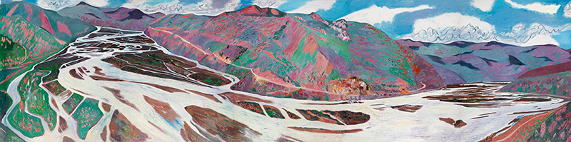 黃河題材美術(shù)作品欣賞